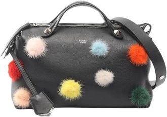 Fendi Pre-owned Handbags, female, Black, Size: ONE SIZE Pre-owned Vintage Handbag