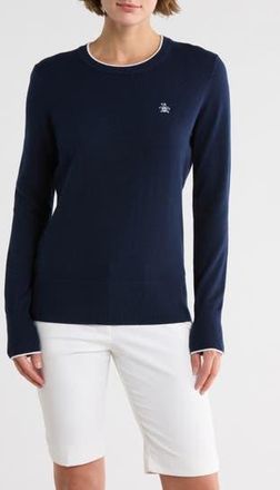 Original Penguin Solid Sweater in Black Iris at Nordstrom Rack, Size Medium