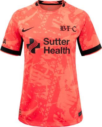 Nike Bay FC Stadium Away Nike Womens Dri-FIT NWSL Replica Jersey in Pink | P35852SFFC26-RUC