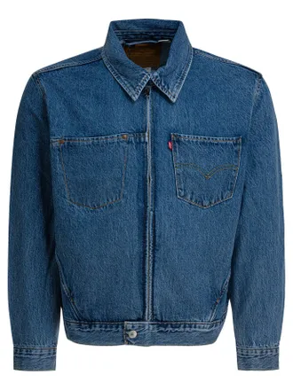 Levi's Trucker Twist Jackets And Coats Light Blue-Uomo