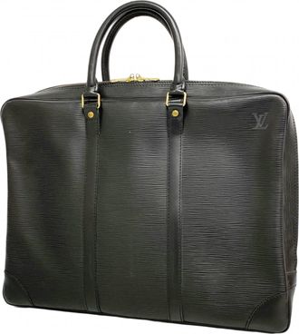 Louis Vuitton Noir Briefcase (Pre-Owned)
