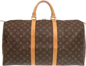Louis Vuitton Brown Monogram Monogram Boston Bag (Pre-Owned)