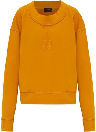 Dsquared2 Donna, Felpe, Arancione, 2Xs, new