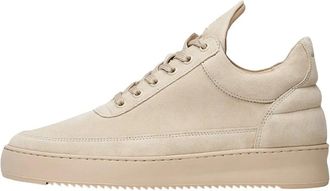 Filling Pieces Low Top Suede All Beige - Heren - Sneakers - Beige - 43 EU - Schoenen