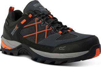 Regatta Mens Samaris III Low Walking Shoes with Performance Threads & Shock Absorbing Heel, Waterproof & Breathable - Perfect for Outdoors, Hikin, Climbing & 