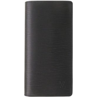 Louis Vuitton Noir Epi Leather Long Wallet (Bi-Fold) (Pre-Owned)
