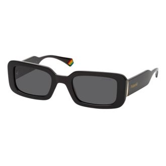 Polaroid Polarized Grey Rectangular Ladies Sunglasses PLD 6208/S/X 0807/M9 52