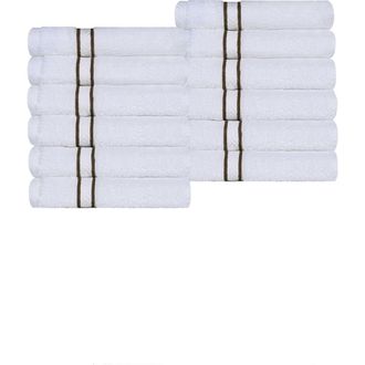 Superior 12-Piece Turkish Cotton Washcloths in Latte at Nordstrom Rack