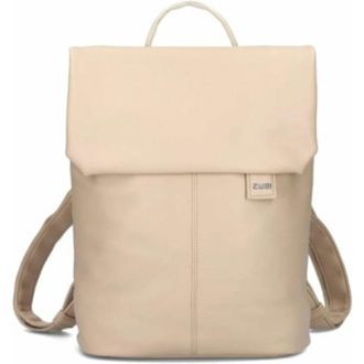 zwei Rugzakken - Dames - Tassen - Beige - Maat: ONE Size
