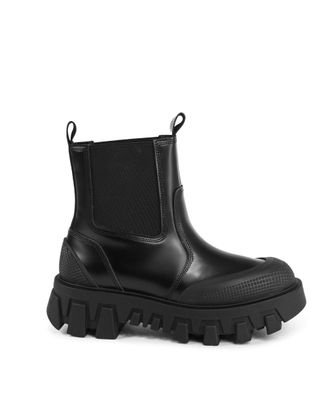 Tommy Hilfiger Chelsea Boots met Dikke Zool