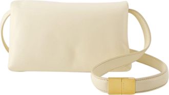 Marni Hobo Prisma Bag - Marni - Leather - Beige