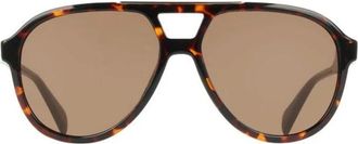 Liu Jo Pilot Zonnebrillen Lj 821S 242 - Dames - Zonnebrillen - Bruin - 57 MM - Accessoires