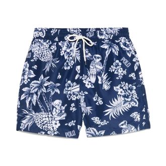Polo Ralph Lauren Beachwear, male, Blue, Size: S Beachwear