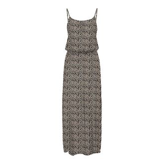 Only Lange jurk met bloemenprint