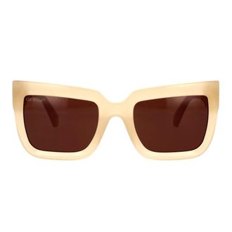Off-white Firenze Sunglasses Sand Opal Brown