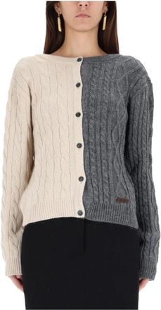 Moschino Cardigans - Dames - Vesten - Veelkleurig - S - Wol - Truien & Vesten