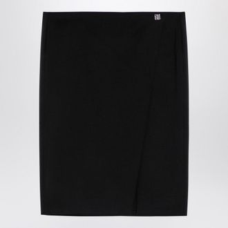 Givenchy Skirt With Metal Button 4G