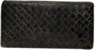 Bottega Veneta Pre-owned Wallets, female, Brown, Size: ONE SIZE Pre-owned Leather Wallet