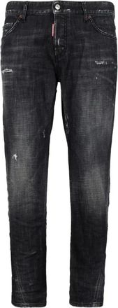 Dsquared2 Slim Fit Jeans, male, Black, M, Slim-fit Jeans
