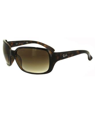 Ray-Ban Butterfly Womens Light Havana Brown Gradient Sunglasses - One Size
