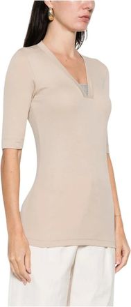 Brunello Cucinelli Mujer, Jerseys, Beige, Talla: XS
