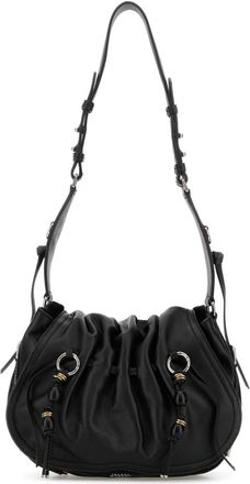 Isabel Marant Isabel Marant Black Leather Bolton Shoulder Bag