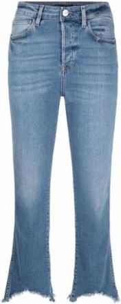 3x1 Jeans - Dames - Regular Fit Jeans - Blauw - W24 - Katoen - Jeans