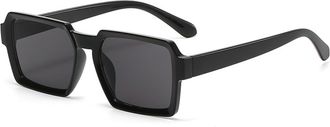 Generic Mens Sports Outdoor Sunglasses Vacation Driving Decoration(Black)