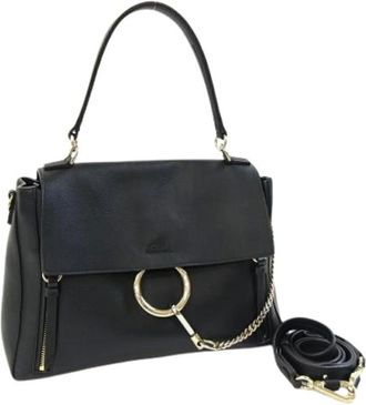 Chlo&eacute; Pre-owned Handbags, female, Black, Size: ONE SIZE Pre-owned Handbag