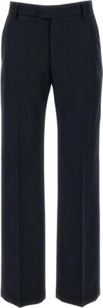 Barena Masco Flan Broek - Dames - Straight fit broeken - Blauw - M - Wol - Broeken