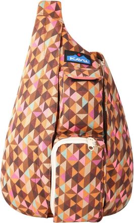 Kavu Unisex Mini Rope Bag In Jumble Dash