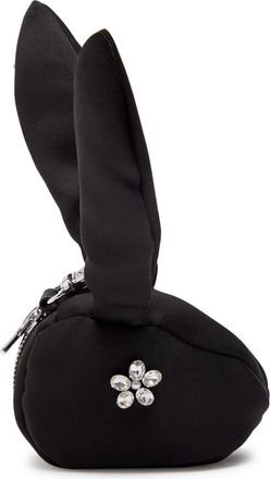 Simone Rocha Simone Rocha Hare Embellished Satin bag Charm - Black - One Size