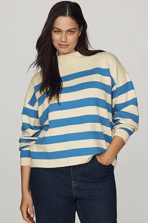 Maeve Carys Mock-Neck Sweater by Maeve