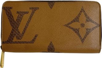 Louis Vuitton Brown Monogram Monogram Long Wallet (Bi-Fold) (Pre-Owned)