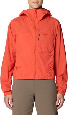 Mountain Hardwear Wind Veil Hooded Jacket in Aspect at Nordstrom, Size X-Large