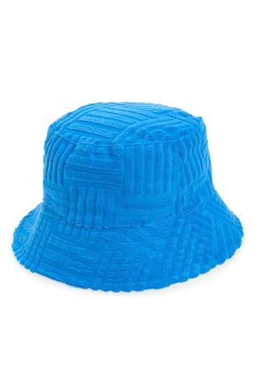 Treasure & Bond Terry Bucket Hat in Blue at Nordstrom