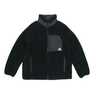 adidas Sherpa Reversible Jacket Asia Sizing Black H20784