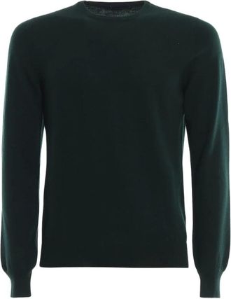 Gran Sasso Maglia a girocollo - - Knitwear - Uomo - Verde - 2XL