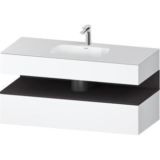 Duravit Qatego Lavabo Encastrado Con Base De Lavabo Consola, - Duravit