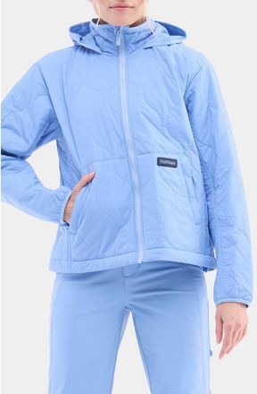 Halfdays Bessie Water Resistant Packable Quilted Puffer Jacket in Forget Me Not at Nordstrom, Size X-Large