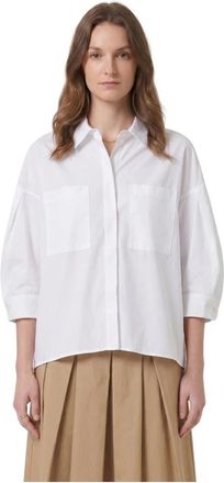 Max Mara Smmancella Bluse - female - Max Mara - Shirts - White - XS - Blouses & Shirts