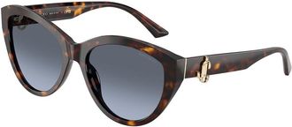 Jimmy Choo London JC5007 50028F Womens Sunglasses Tortoiseshell Size 55