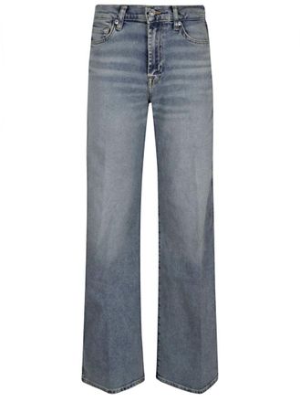 7 For All Mankind Light Blue Wide-Leg Jeans