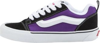 Vans Unisex Sneakers in Zwart/Paars - Dames - Sneakers - Paars - 37 EU - Schoenen