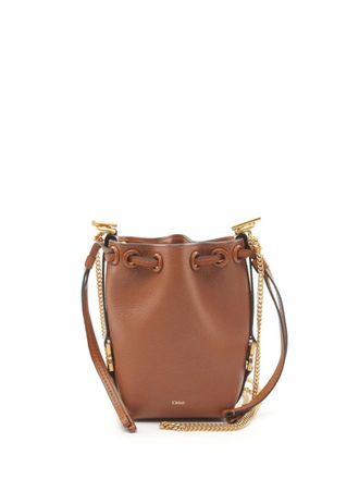 Chloé 2020 Mercy bucket bag - women - Calf Leather - One Size - Brown