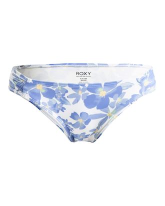 Roxy Bikini-Hose ROXY Pt Beach Classics, Damen, Gr. XXL, US-Gr&ouml;ssen, weiss (wei&szlig;), [Hauptstoff] 85% recyceltes Polyester, 15% Elastan, Badehosen Bikini-Hos