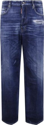 Dsquared2 Loose Jean - Heren - Regular Fit Jeans - Blauw - L - Denim - Jeans