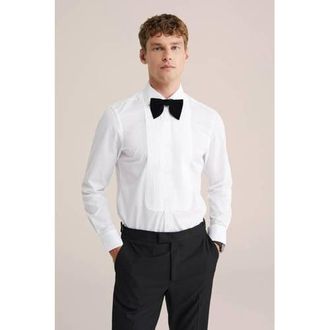 WE Fashion regular zakelijk overhemd wit