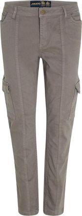 Musto Rechte broek met opbergzakken voor dames (Grijs)