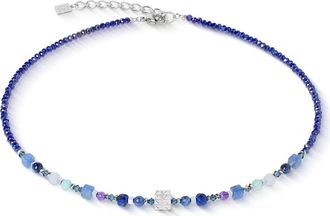 Coeur de Lion Shape Mix Spikes Necklace in Blue Moon at Nordstrom